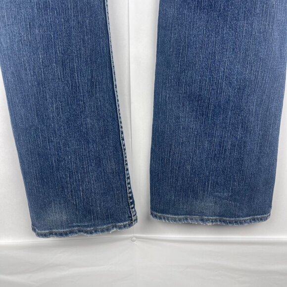 Silver Jeans Denim Pioneer Boot Cut Low Rise Jeans Size 30 - Picture 9 of 13